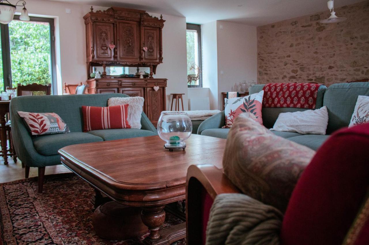 Les Jardins De Nanine Bed & Breakfast Lapleau Екстериор снимка